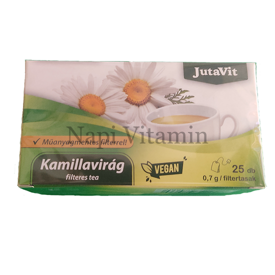 JutaVit Kamillavirág filteres tea 25x