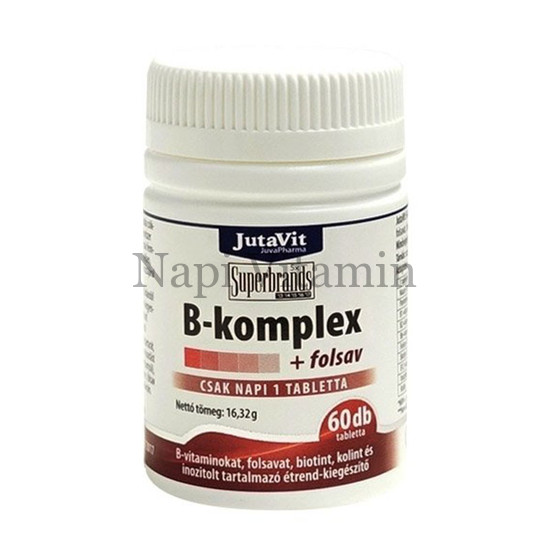 JutaVit B-komplex + folsav 60x