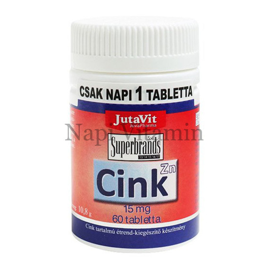 JutaVit Cink 15mg 60x