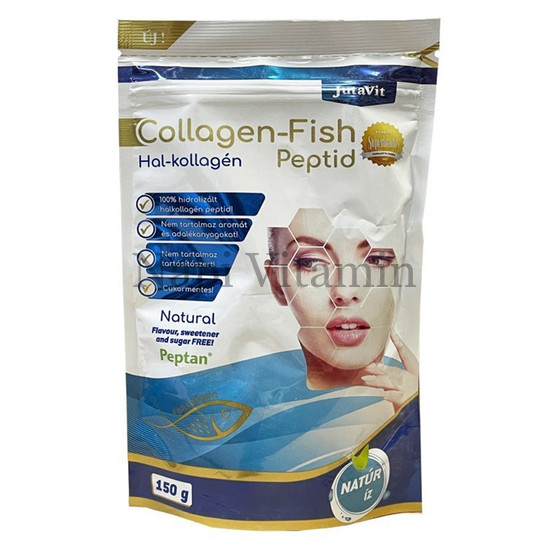 JutaVit Collagen Hal Peptid natúr kollagén 150g
