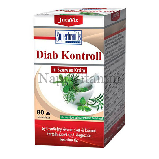 JutaVit Diab Kontroll 80x