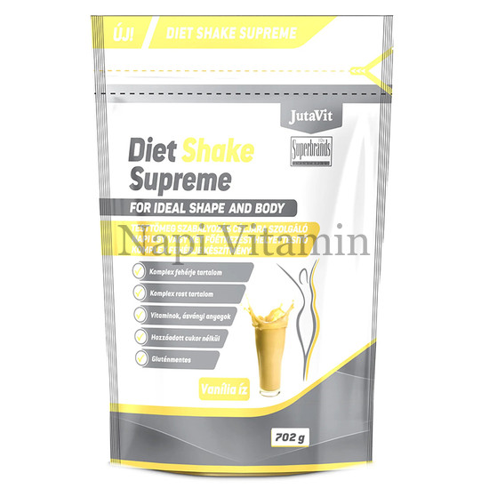 Jutavit Diet Shake Supreme vaníliaízű italpor 702g