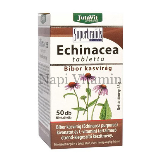 JutaVit Echinacea tabletta 50x -KÖZELI LEJÁRAT