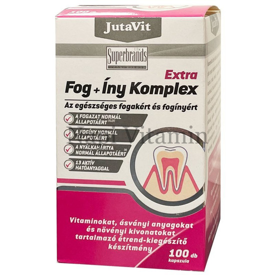 JutaVit Fog+Íny Komplex Extra kapszula 100x