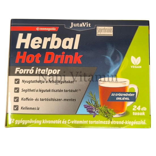 JutaVit Herbal Hot Drink Felnőtt 24x
