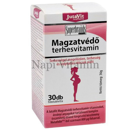 JutaVit Magzatvédő terhesvitamin filmtabletta 30x