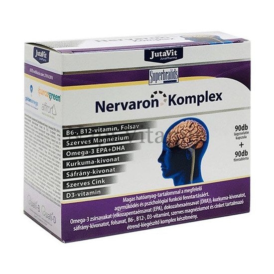 JutaVit Nervaron Komplex filmtabletta és kapszula 180x