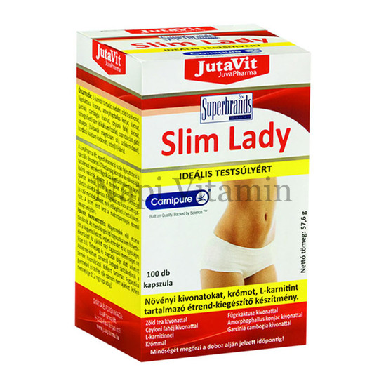 JutaVit Slim Lady Fat Burner kapszula 100x