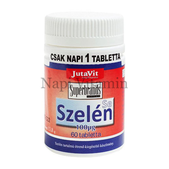 JutaVit Szelén 100mcg tabletta 60x