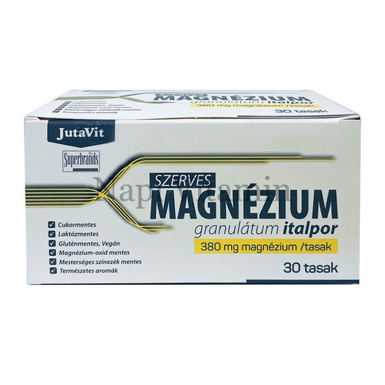 JutaVit Szerves Magnézium granulátum italpor 30x