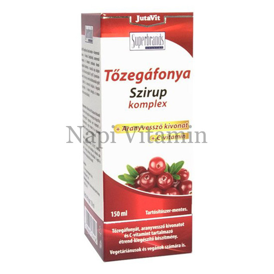 JutaVit Tőzegáfonya komplex szirup 150ml