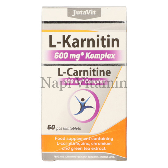 JutaVit L-Karnitin 600 mg Komplex filmtabletta 60x