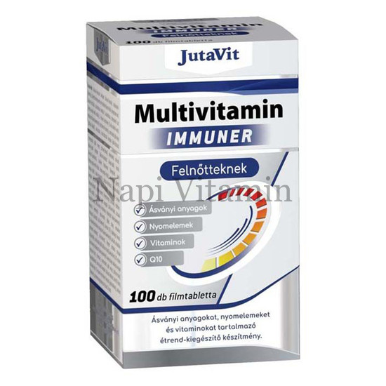JutaVit Multivitamin Immuner Felnőtteknek 100x