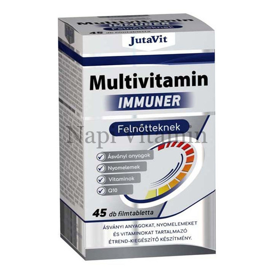 JutaVit Multivitamin Immuner Felnőtteknek 45x