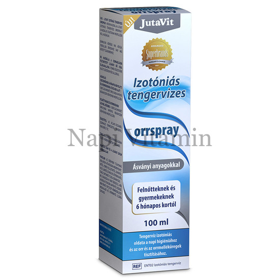 JutaVit Izotóniás Tengervizes Felnőtt orrspray 100 ml