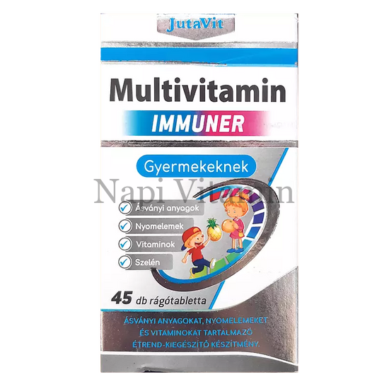 JutaVit Multivitamin Immuner Gyermekeknek 45x