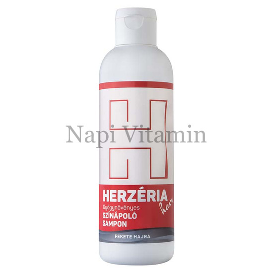 Herzéria Hair Színápoló sampon fekete hajra 200ml