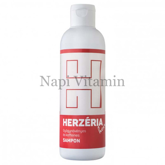 Herzéria Sampon koffeinnel és keratinnal 200ml