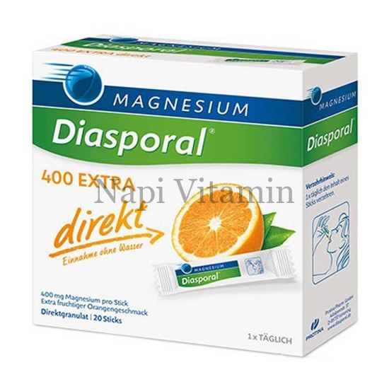 Magnesium Diasporal 400 Extra Direkt 400mg Magnézium 20x