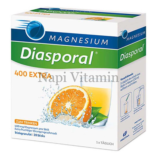Magnesium Diasporal 400 Extra 400mg Magnézium 20x