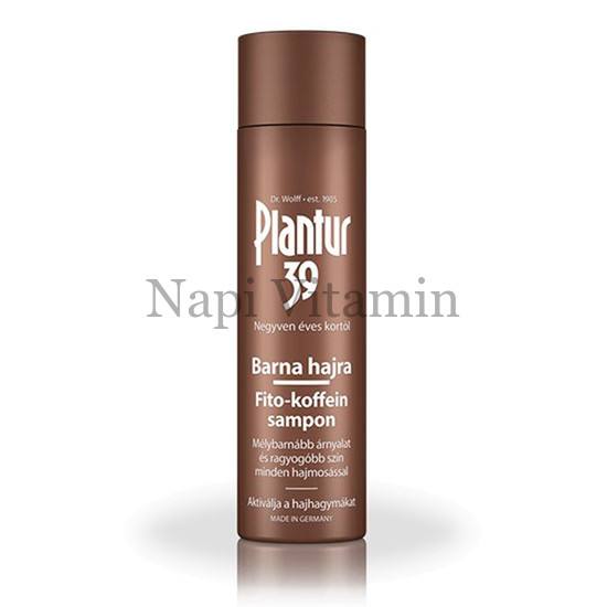 Plantur 39 Fito-koffein sampon barna hajra 250ml