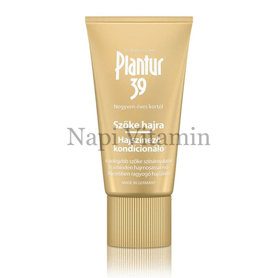 Plantur 39 Hajszínező kondícionáló szőke hajra 150ml