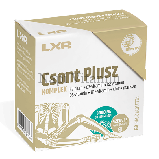 LXR Csont Komplex rágótabletta 60x
