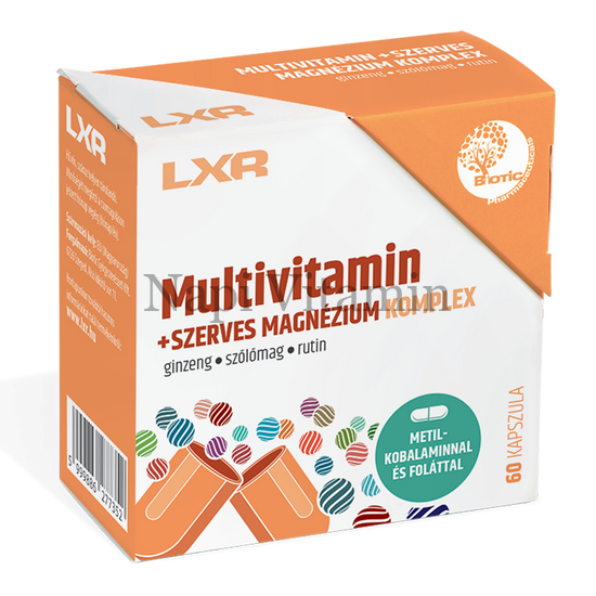 LXR Multivitamin Komplex kapszula 60x LXR Multivitamin Komplex kapszula 60x