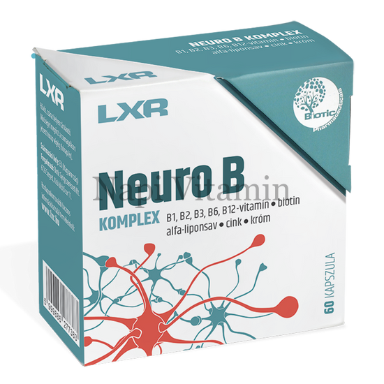 LXR Neuro B Komplex kapszula 60x LXR Neuro B Komplex kapszula 60x