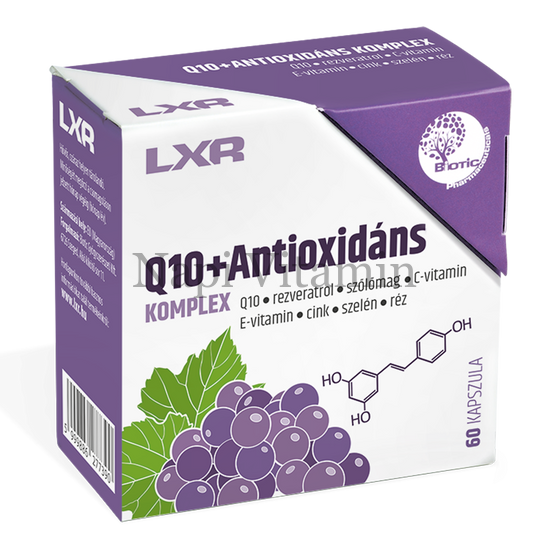 LXR Q10 + Antioxidáns Komplex kapszula 60x