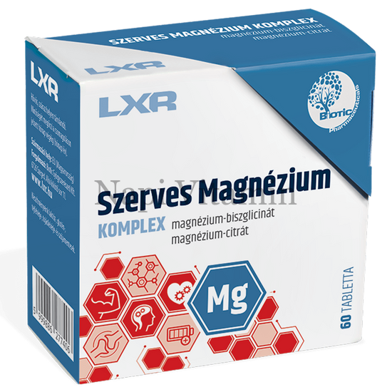 LXR Szerves Magnézium Komplex tabletta 60x