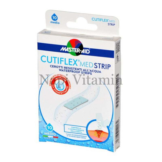 Master-Aid Cutiflex Medium ultravékony vízálló sebtapasz 10x