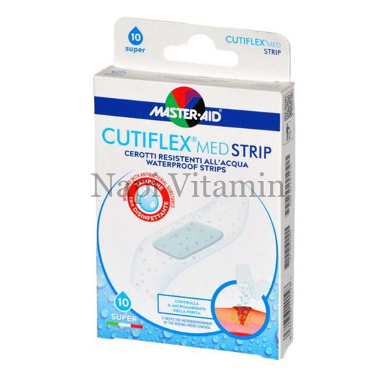 Master-Aid Cutiflex Super ultravékony vízálló sebtapasz 10x