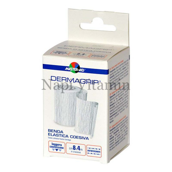 Master-Aid Dermagrip öntapadó rugalmas pólya 4mx8cm 1x