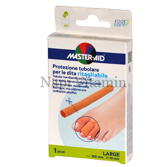 Master-Aid Foot Care vágható ujjvédő cső 150x25mm 1x