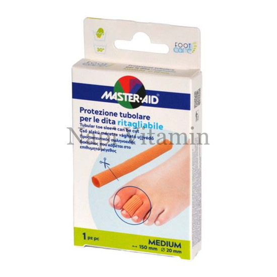 Master-Aid Foot Care vágható ujjvédő cső 150x20mm 1x