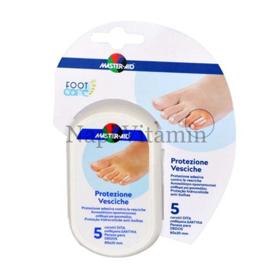 Master-Aid Foot Care vízhólyagtapasz ujjakra 5x