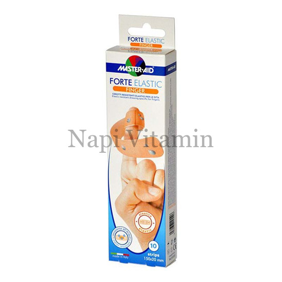 Master-Aid Forte Elastic Finger vízálló rugalmas sebtapasz ujjakra 10x