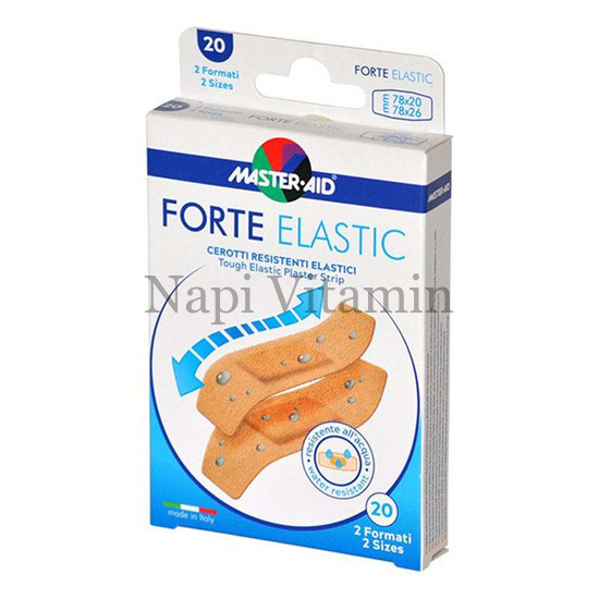 Master-Aid Forte Elastic vízálló rugalmas sebtapasz 20x