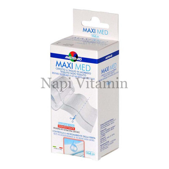 Master-Aid Maxi Med Sensitive vágható sebtapasz 0,5mx8cm 1x