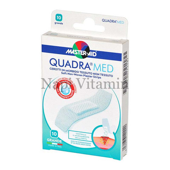 Master-Aid Quadra Med Sensitive Grande sebtapasz 10x