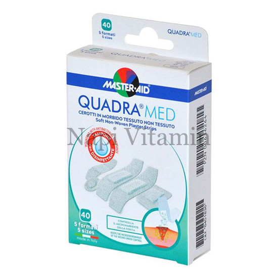 Master-Aid Quadra Med Sensitive sebtapasz 40x