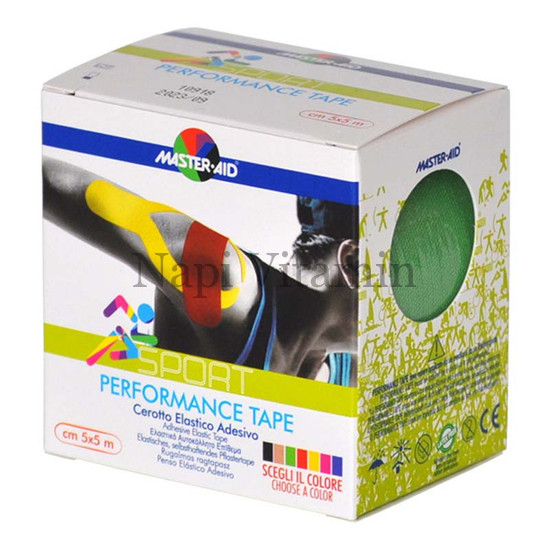 Master-Aid Sport Performance kineziológiai tapasz zöld 5mx5cm 1x