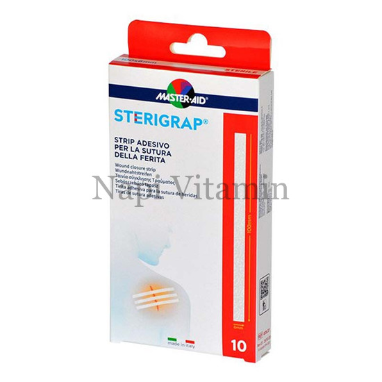 Master-Aid Sterigrap sebösszehúzó tapasz 100x6mm 10x