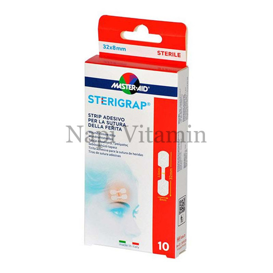Master-Aid Sterigrap sebösszehúzó tapasz 32x8mm 10x