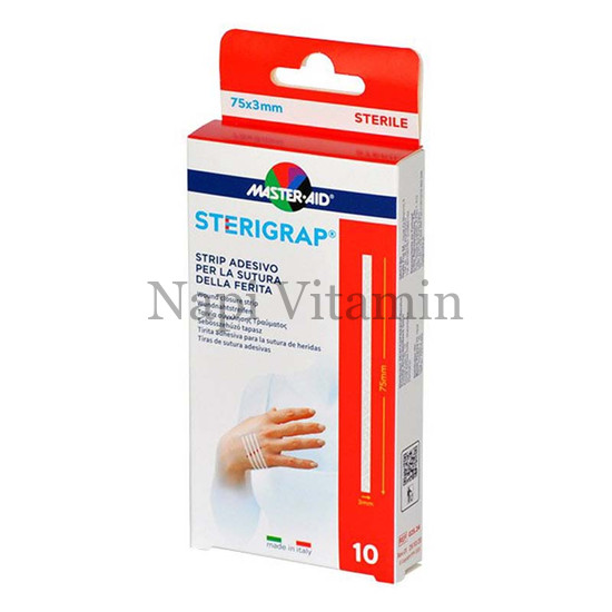 Master-Aid Sterigrap sebösszehúzó tapasz 75x3mm 10x