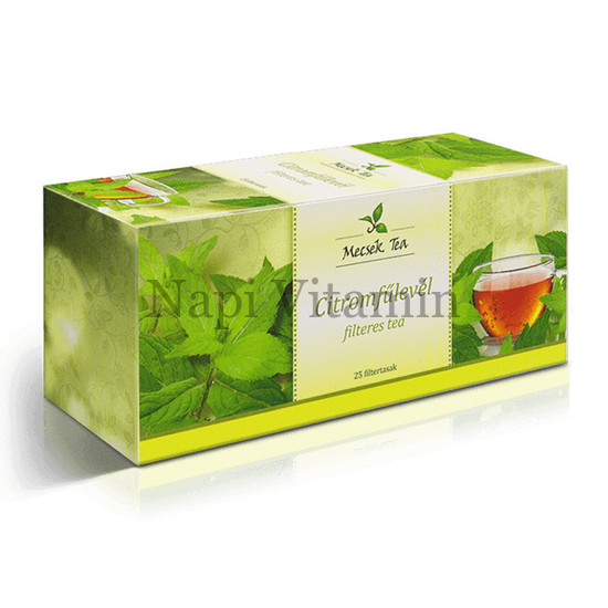 Mecsek Citromfű filteres tea 25x Mecsek Citromfű filteres tea 25x