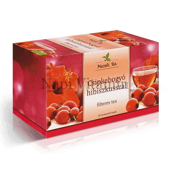 Mecsek Csipkebogyó-hibiszkusz filteres tea 20x