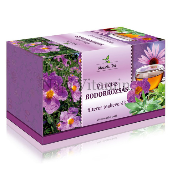 Mecsek Virucisz Bodorrózsa filteres tea 20x