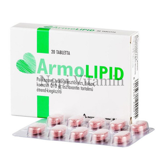 Armolipid Tabletta 20x- KÖZELI LEJÁRAT Armolipid Tabletta 20x- KÖZELI LEJÁRAT